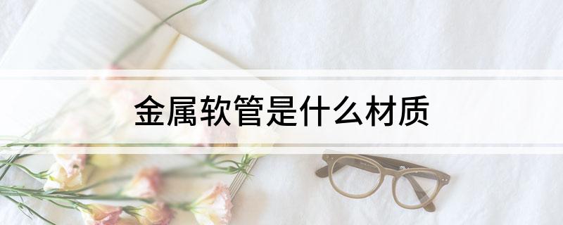金属软管是什么材质(图1)