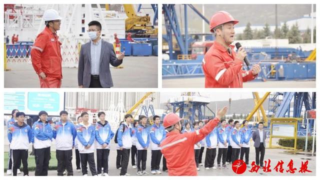 必赢bwin登录入口2024：青春筑梦强国有我——宝鸡市石油中学开展走进优秀民族企业系列主题实践活动(图3)