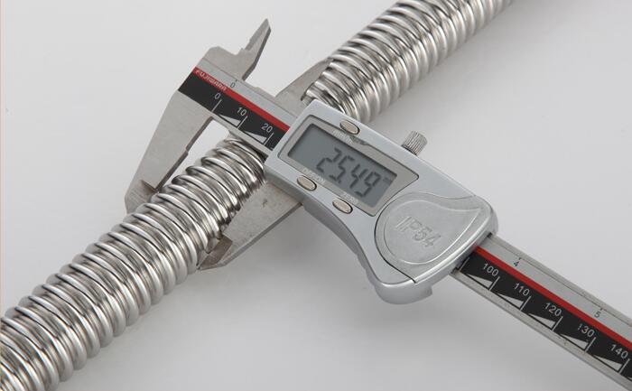 1寸304不锈钢热水器波纹管防高温(图2)